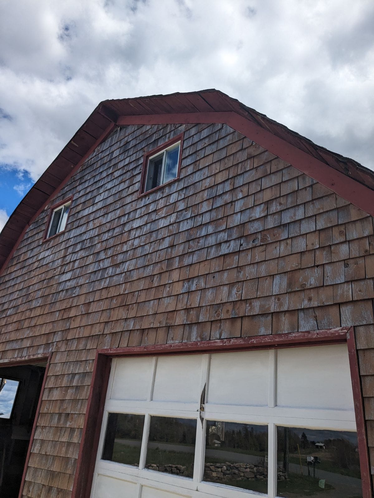 Completed roofing project